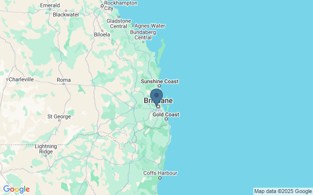 Kaart met locatie Mount Coot-tha